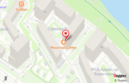 Кофейня Moonrise Coffee на карте