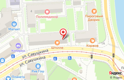Салон оптики Питер Оптика в Приморском районе на карте