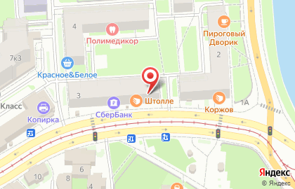 Салон связи Связной в Приморском районе на карте