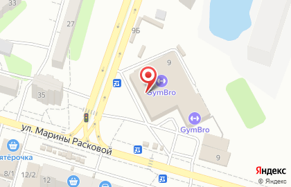 Компания по производству кухонной мебели и шкафов-купе Авелон на улице Марины Расковой на карте