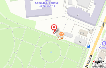 Банкетное кафе Дубок на карте