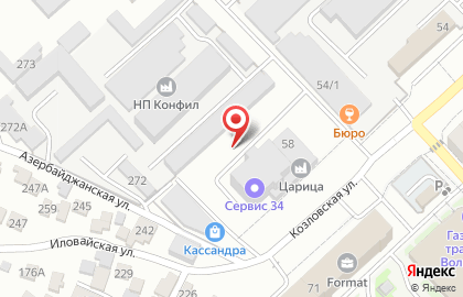 Ваш Мастер на Козловской улице на карте