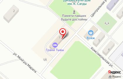 Компания грузоперевозок в Ак-Довураке, переездов и грузчиков "ТК-ЧелТрансКом" на карте