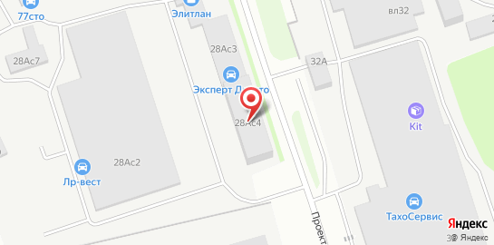 Автосервис Вилгуд на Рябиновой улице, 28а стр 4 на карте