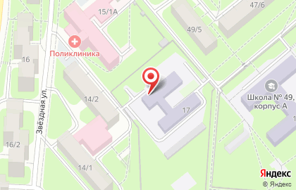 Детский сад №99 в Советском районе на карте