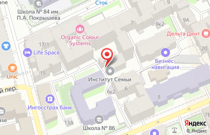 Институт семьи в Санкт-Петербурге на карте