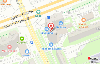 Кубометр на карте
