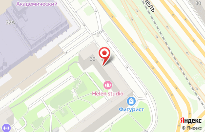 Продовольственный магазин в Москве на карте