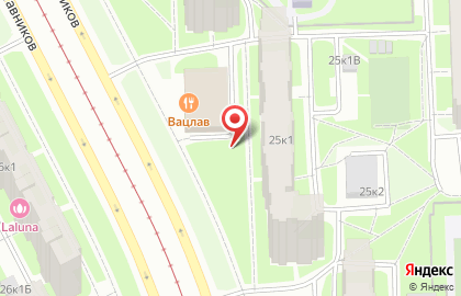 Одежда из Европы на проспекте Наставников на карте