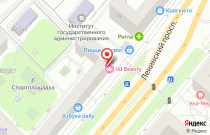 Салон красоты полного спектра услуг JLD BEAUTY на Ленинском проспекте на карте