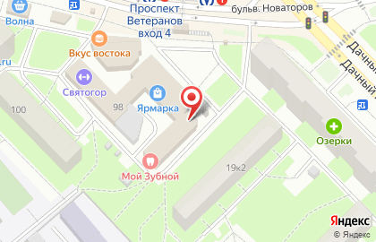 Центр выдачи заказов Faberlic на бульваре Новаторов, 98 на карте