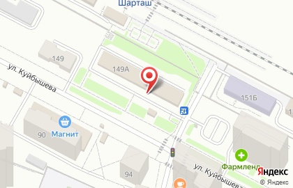 Раковарня Клешня в Октябрьском районе на карте
