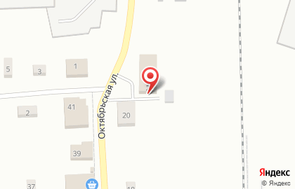 Мини-маркет Торсел на Октябрьской улице на карте