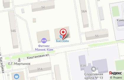 Бассейн в Волгограде на карте