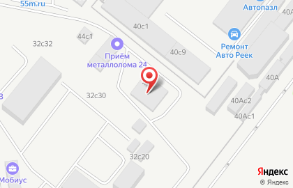 Автосервис Развал 24 на Очаковском шоссе на карте