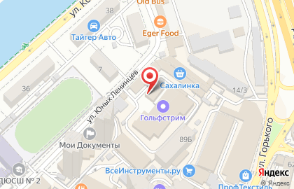 Торговая компания Гольфстрим на улице Юных Ленинцев на карте