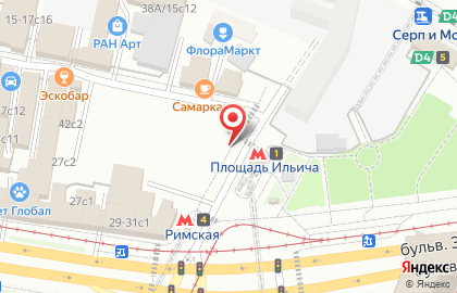 Магазин орехов и сухофруктов на Золоторожском Вале, 42 на карте
