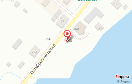 Магазин разливного пива на Октябрьском проспекте на карте