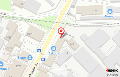 Курьерская компания Курьер Сервис Экспресс Новосибирск на Первомайской улице на карте