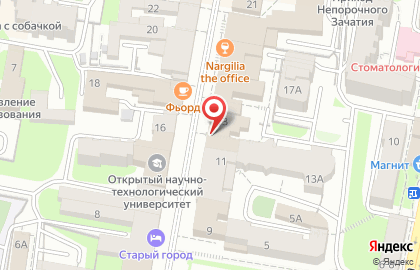 Федерация Шейпинга Пензенской области на Московской улице на карте