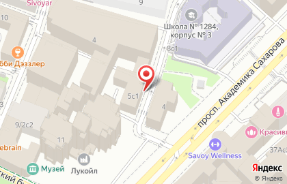 Бизнес-центр Уланский на карте