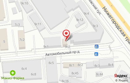 Бетонный завод "Москвич бетон" на карте