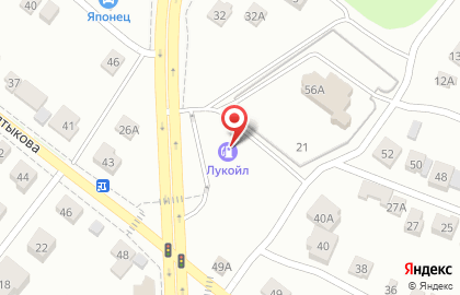 Лукойл-ликард на улице Салтыкова на карте