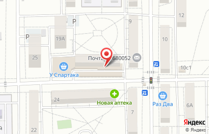 Дискаунтер Близкий в Железнодорожном районе на карте