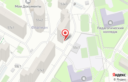 Ателье в Москве на карте