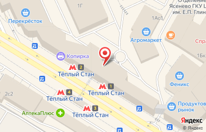 Магазин детских товаров Детский Мир на Профсоюзной улице на карте