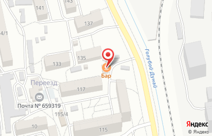 Омуль в Бийске на карте
