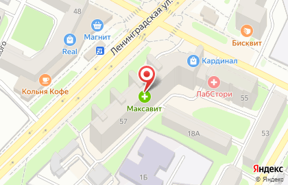 Компания Натяжные потолки ЭВИТА на улице Кирова, 57 на карте