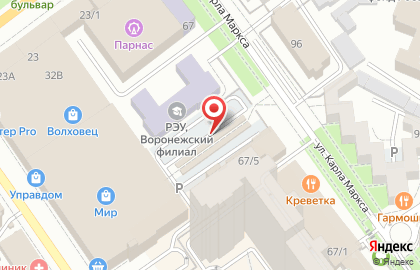 Магазин Мир сухофруктов на Средне-Московской улице на карте
