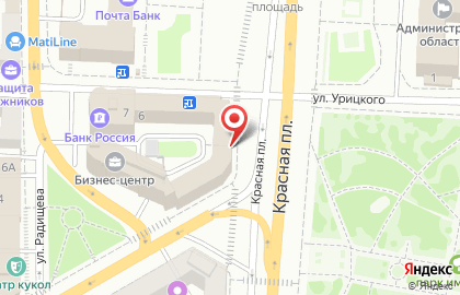 Аптека Социалочка на Красной площади на карте