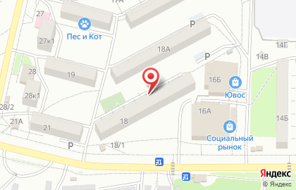 Ниборит-ДВ на карте