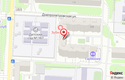 Стоматология Зубная фея в Ленинском районе на карте