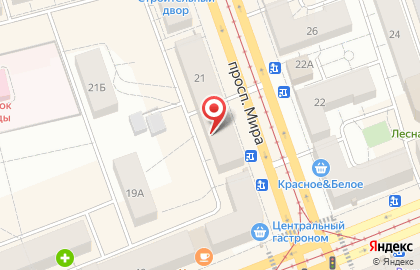 МДМ Банк на проспекте Мира на карте