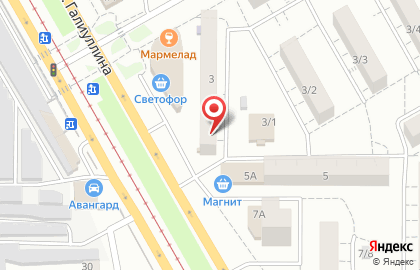 Магазин автозапчастей Exist.ru в Правобережном районе на карте