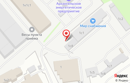 Транспортная компания в Архангельске на карте