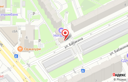Салон красоты в Москве на карте