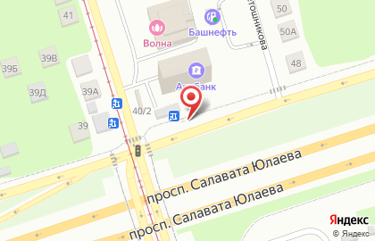 Продовольственный киоск в Кировском районе на карте