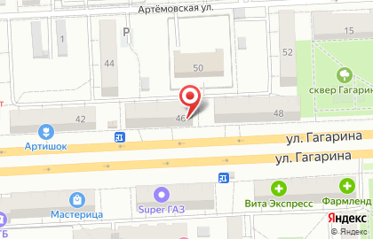 Магазин Кормушка в Октябрьском районе на карте