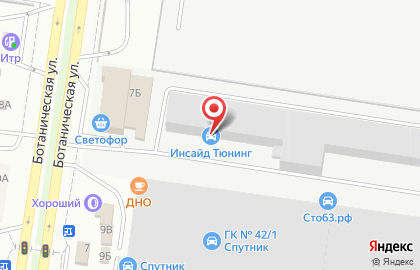 Автосервис Лайт в Автозаводском районе на карте
