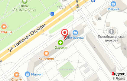Салон Ваша ОПТИКА в Тракторозаводском районе на карте