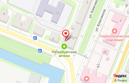 Петербургские аптеки в Санкт-Петербурге на карте