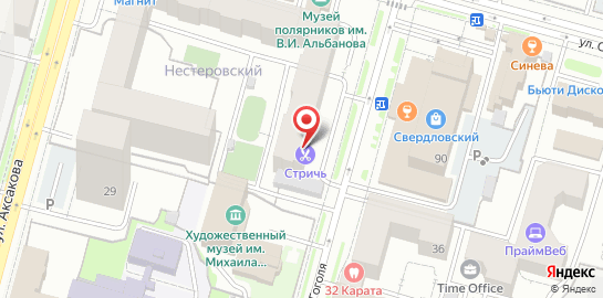 Студия красоты LINA MARTIN на карте