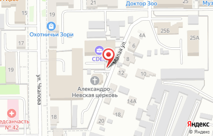ВДПО, Кемеровское областное отделение на проспекте Ленина на карте