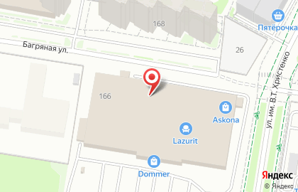 Мебельный магазин Lazurit в Индустриальном районе на карте