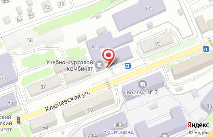 Учебно-курсовой комбинат Камчатского края на карте