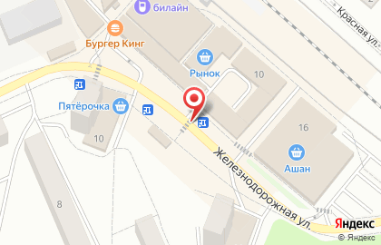 Продуктовый магазин в Москве на карте